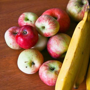 Бананово-яблочные крекеры