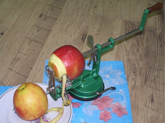 Яблокорезка Apple Peeler с присоской
